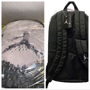 N.W.T Nike Air Jordan Jumpman Backpack Grey/Blk